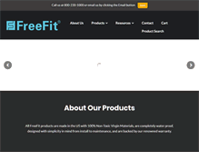 Tablet Screenshot of freefitfloors.com